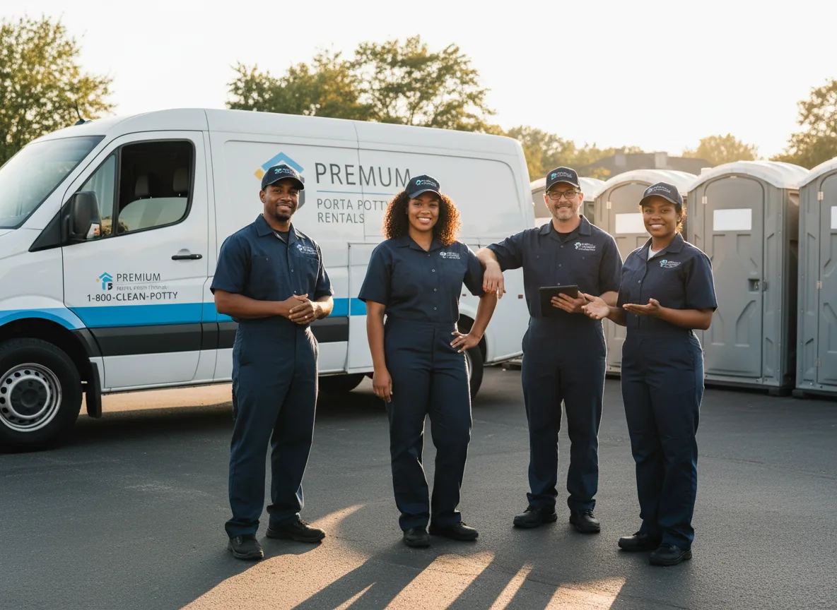VIP Portable Toilets company in Newhall, IA